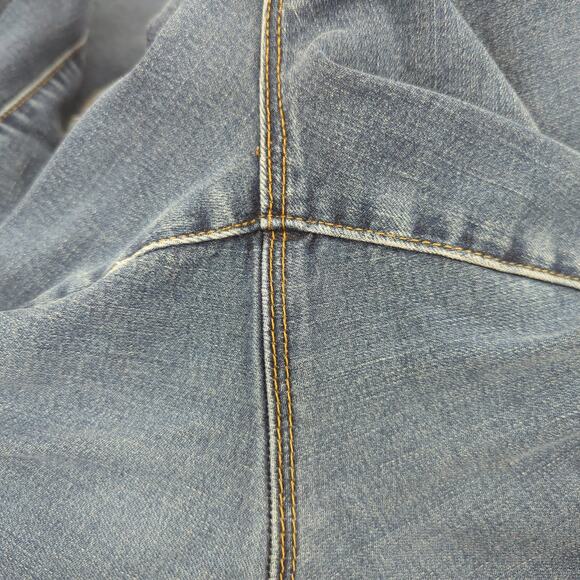 EUC Woman Within Blue Cotton Jeans Womens 24WP Petite Pockets - Picture 5 of 8